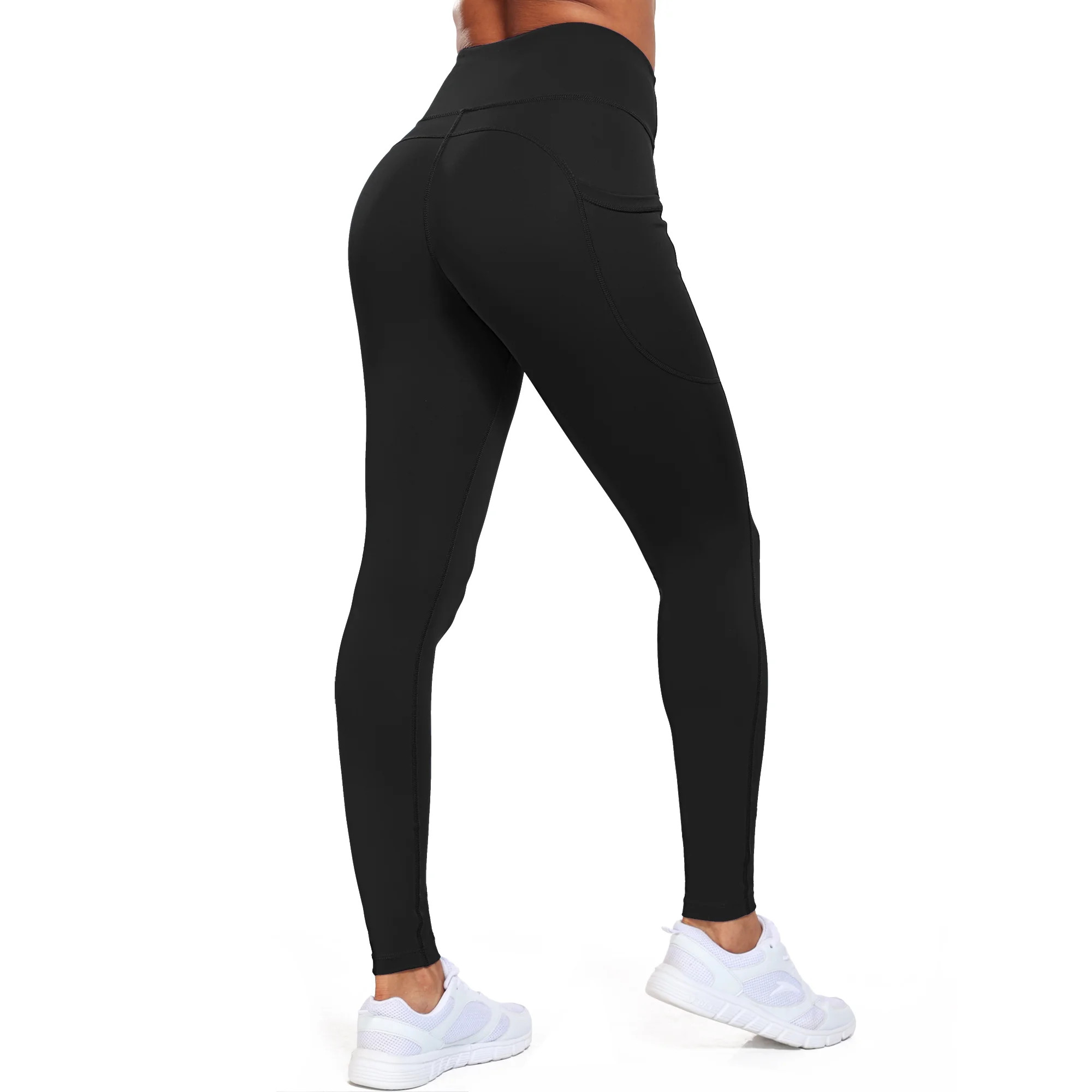 NELEUS Womens High Waist Ankle Yoga Leggings Workout with Two Pockets,Black,US Size 3XL | Walmart (US)