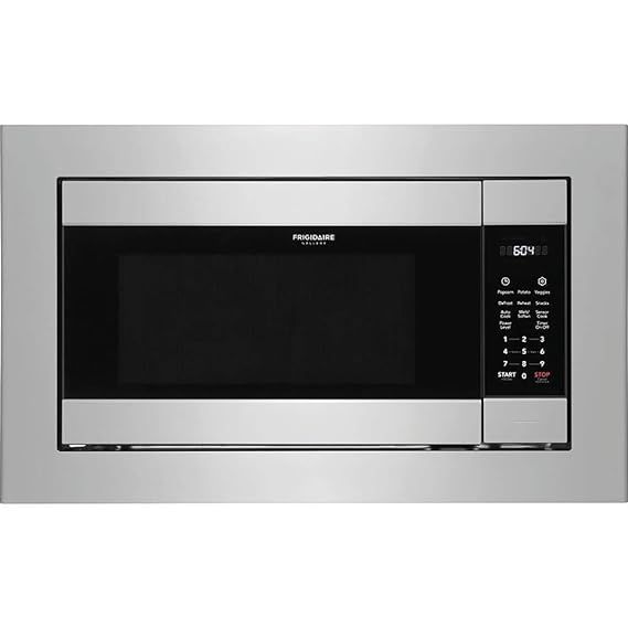 Frigidaire 2.2 Cu. Ft. Stainless Steel Built-In Microwave | Amazon (US)