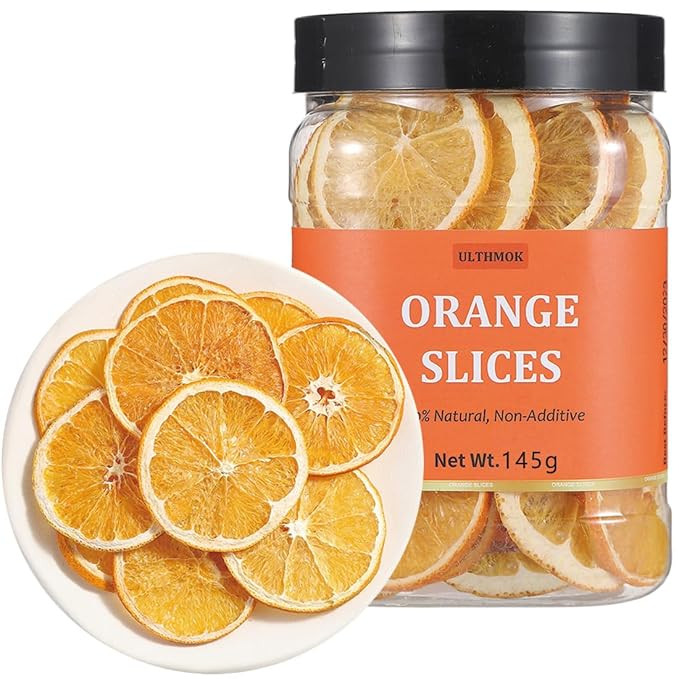 Premium Dried Orange Slices 5 Oz/142g,Dehydrated Dried Oranges.100% Natural & No Additives,No Sug... | Amazon (US)