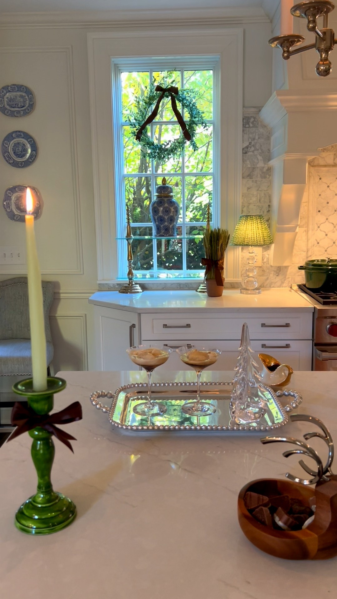 Finally found a link to my green candlesticks!!! You’ve all been asking and here they are! Best part is they come in a set of 3!!! My candles are the green color, not sage. They come in an array of colors though. @qvc

#LTKGiftGuide #LTKHome #LTKStyleTip