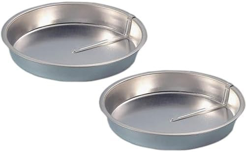 Quick Release Easy-Out Cake Pan Set of 2, Effortlessly Bake and Serve Perfect Cakes and Pies, 9" ... | Amazon (US)