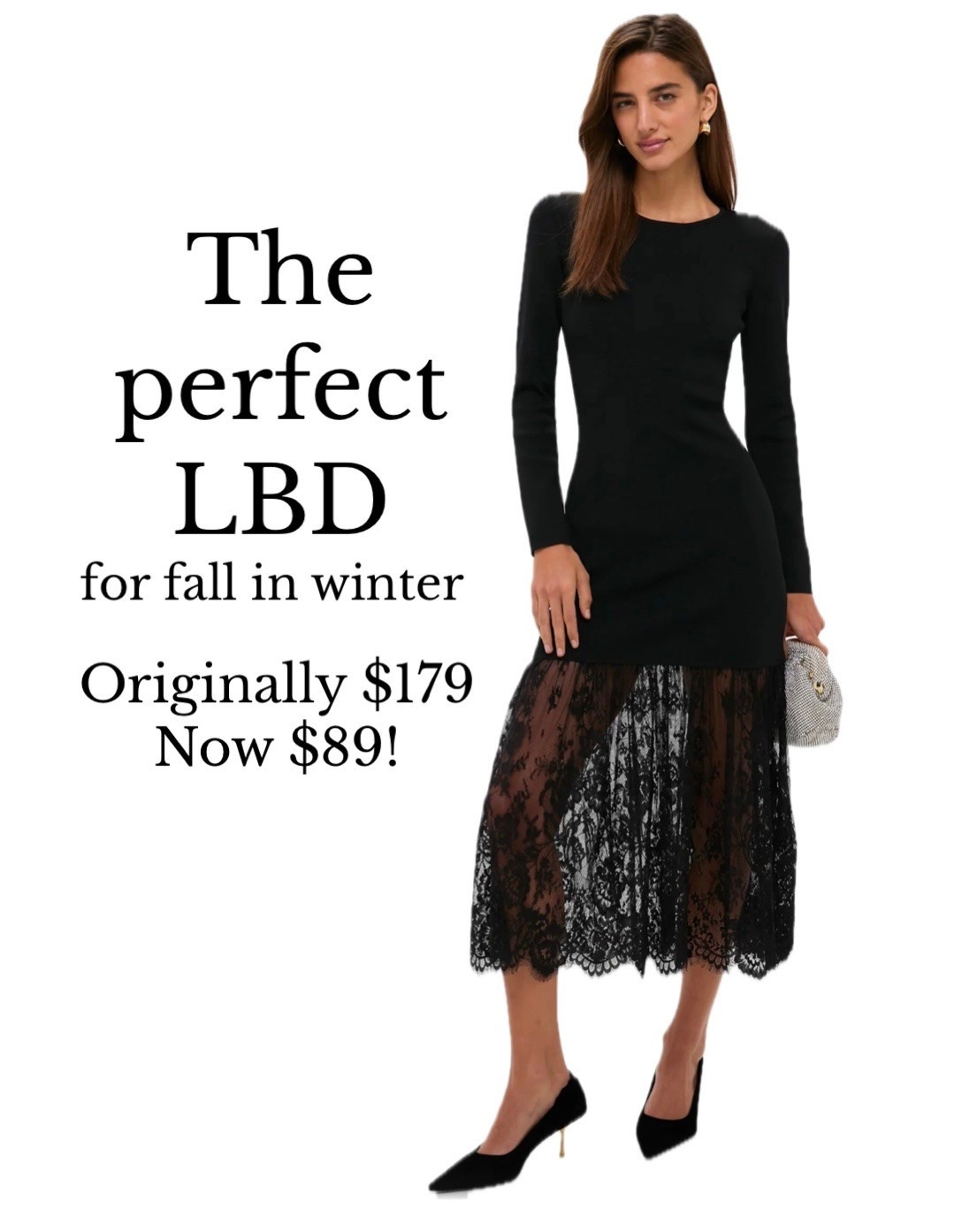 The perfect little black dress for fall and winter! On sale for $89!

#LTKSaleAlert #LTKWedding #LTKTravel