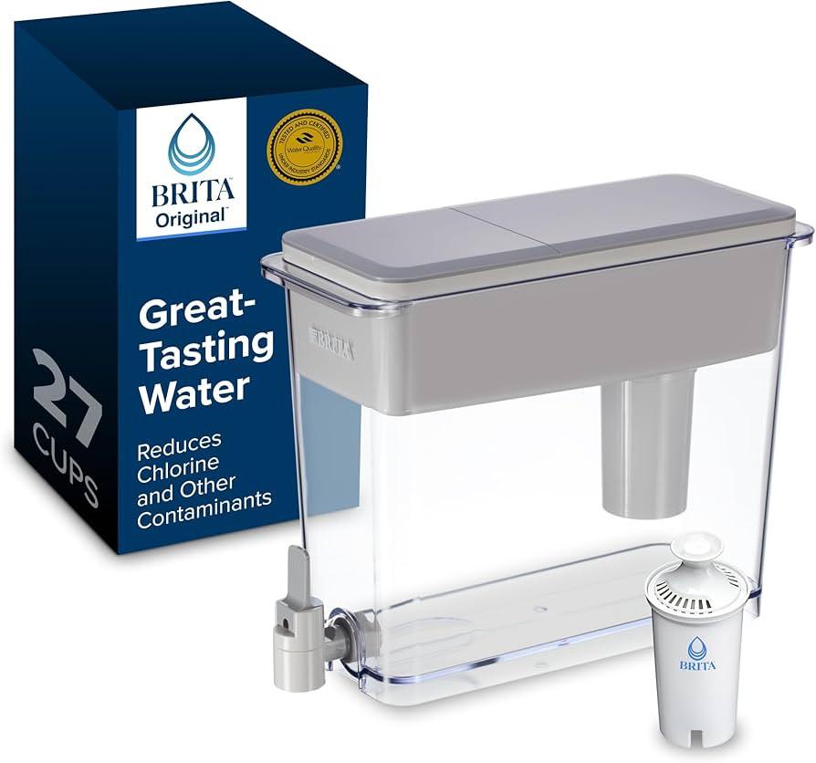Brita UltraMax Large Water Dispenser With Standard Filter,BPA-Free, Reduces Copper, Cadmium and M... | Amazon (US)