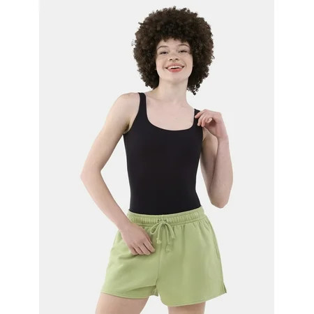 No Boundaries Women's Scoop Neck Tank Top Bodysuit, Women’s Sizes XS-3XL | Walmart (US)