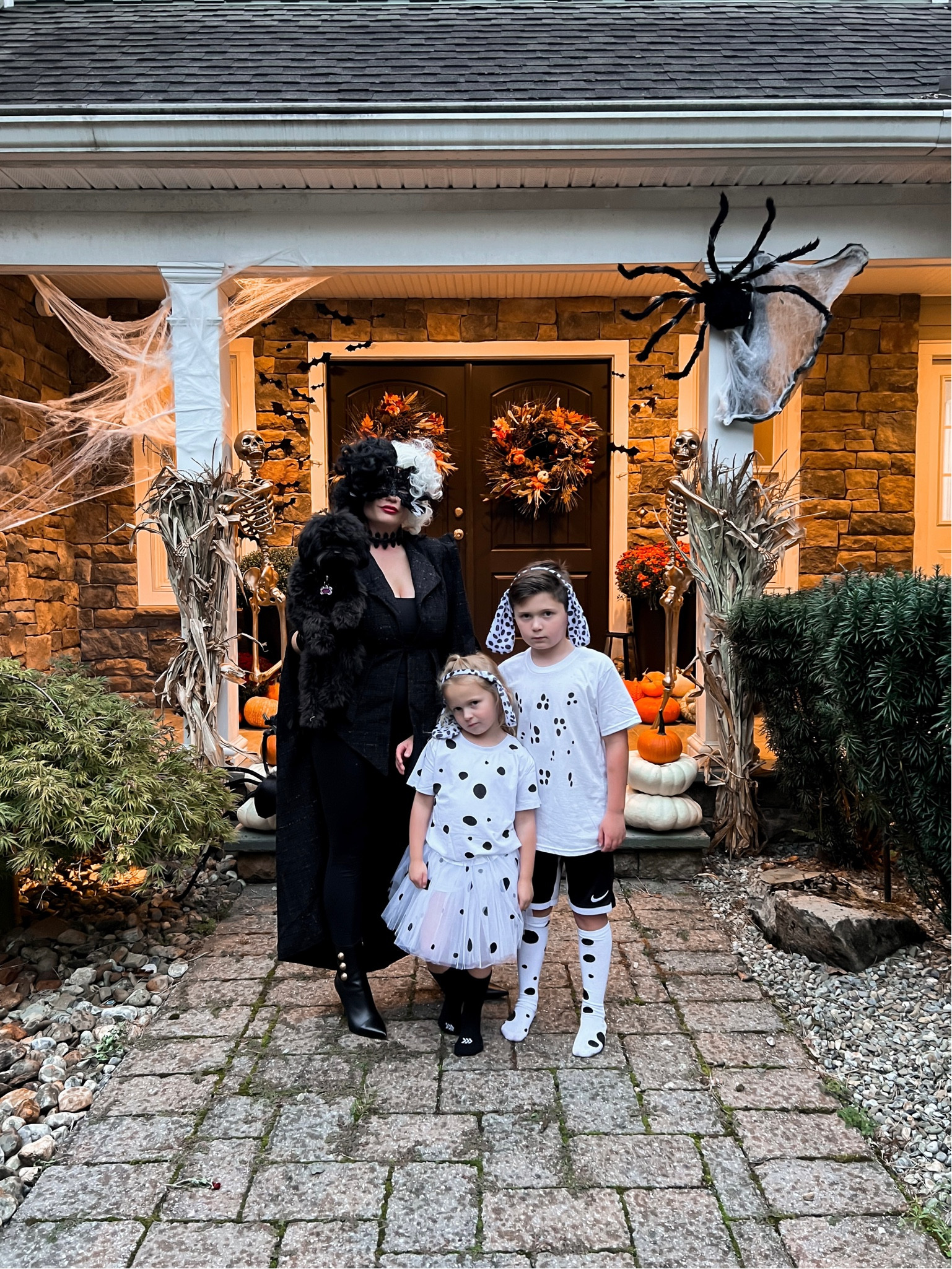 Halloween, Halloween costumes, cruella, Dalmatian, kids costumes, adult costumes, front porch, fall decor, Halloween decor, spider, skeleton

#LTKSeasonal #LTKHalloween #LTKfamily