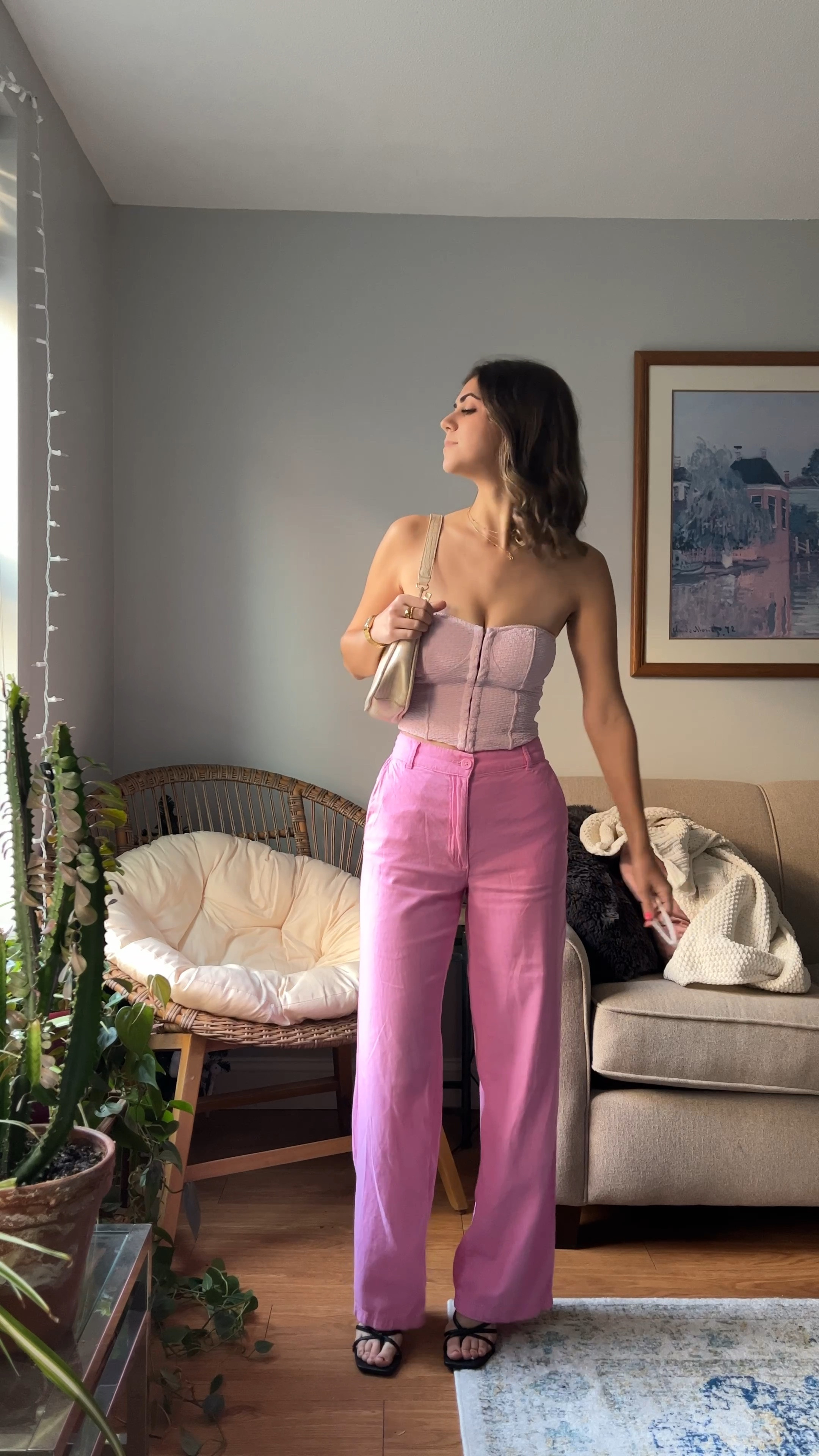 summer of pink! 💘💝 wearing an XS in top and bottom from H&M and a size 6 in the dolce vita Zini heels. Linking similar corset top from Princess Polly! 

#LTKunder50 #LTKwedding #LTKSeasonal