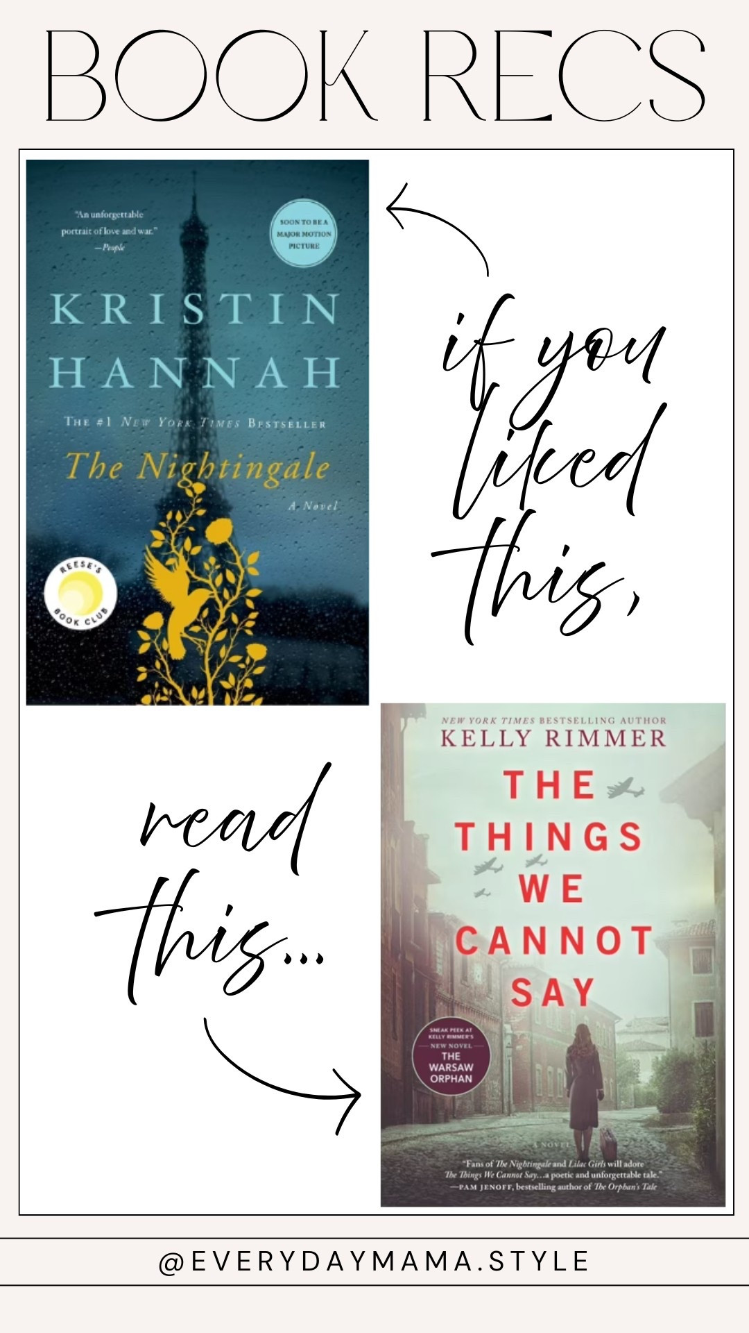 two of my very favorite books of all time! 
-
book, books, book recommendations, historical fiction, kindle, tbr list

#LTKFindsUnder50 #LTKTravel