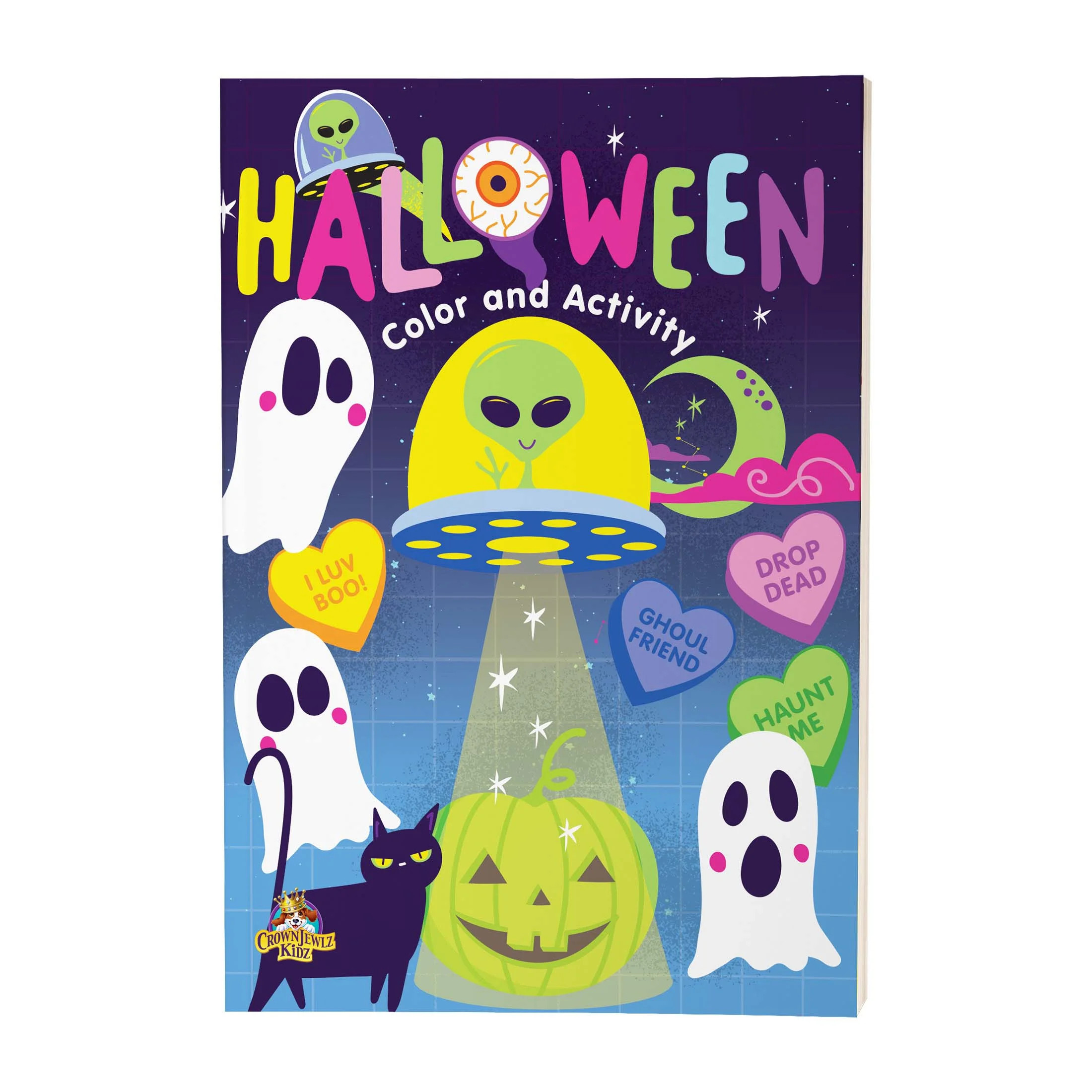 Halloween Color and Activity Book (Paperback) | Walmart (US)