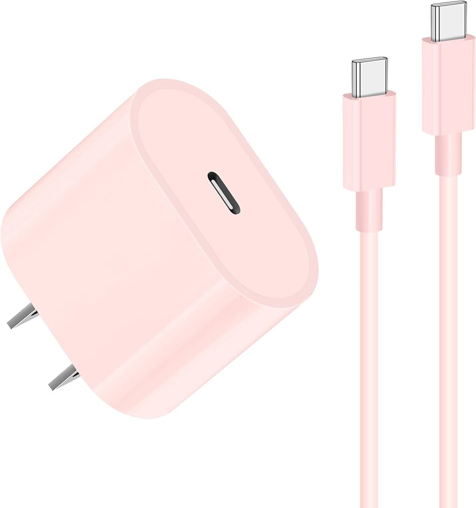 20W USB C Charger with 6.6ft USB C to C Charging Cable for iPad Pro 13/12.9/11 inch,iPad Air 6/5/... | Amazon (US)