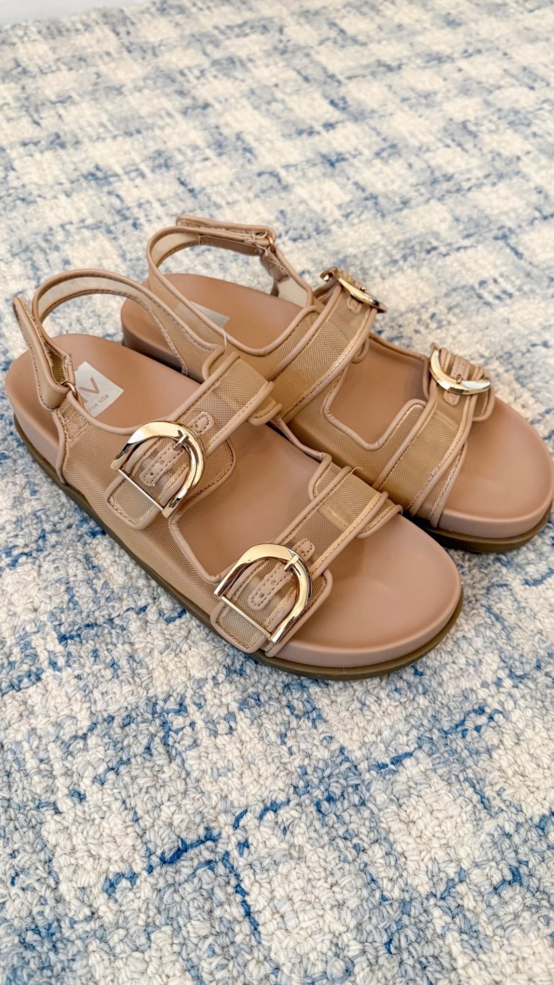 $27 dolce vita mesh sandals! The perfect everyday shoe for spring and summer! Velcro back and adjustable buckle straps make it so easy to throw them on and adjust the size to fit your foot best. On major sale!

#LTKSeasonal #LTKSaleAlert #LTKootd