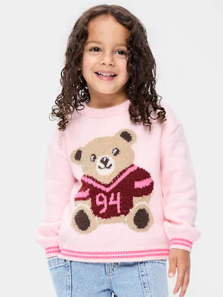 SoSoft Long-Sleeve Graphic Sweater for Toddler Girls | Old Navy (US)