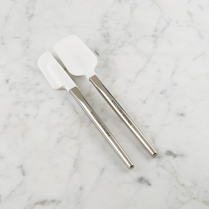 Williams Sonoma Silicone Mini Spatula & Spoonula with Stainless-Steel Handle | Williams-Sonoma