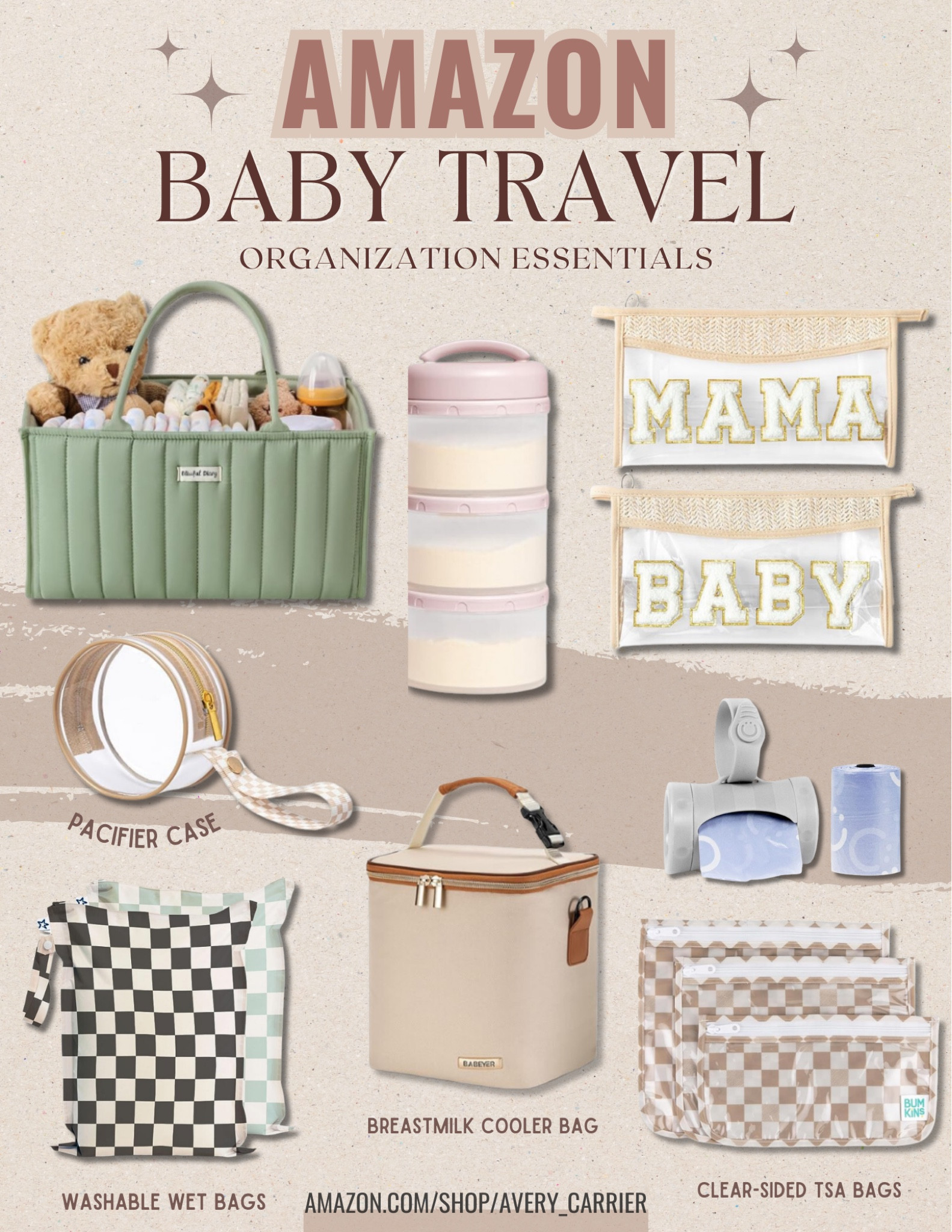 Amazon baby travel organizers, Amazon travel organization for mom + baby/kids, packing essentials

#LTKTravel #LTKBaby #LTKItBag