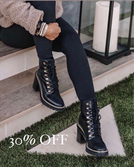 My favorite boot ever is 30% off’ 
Designer lug boot on sale!
Runs tts