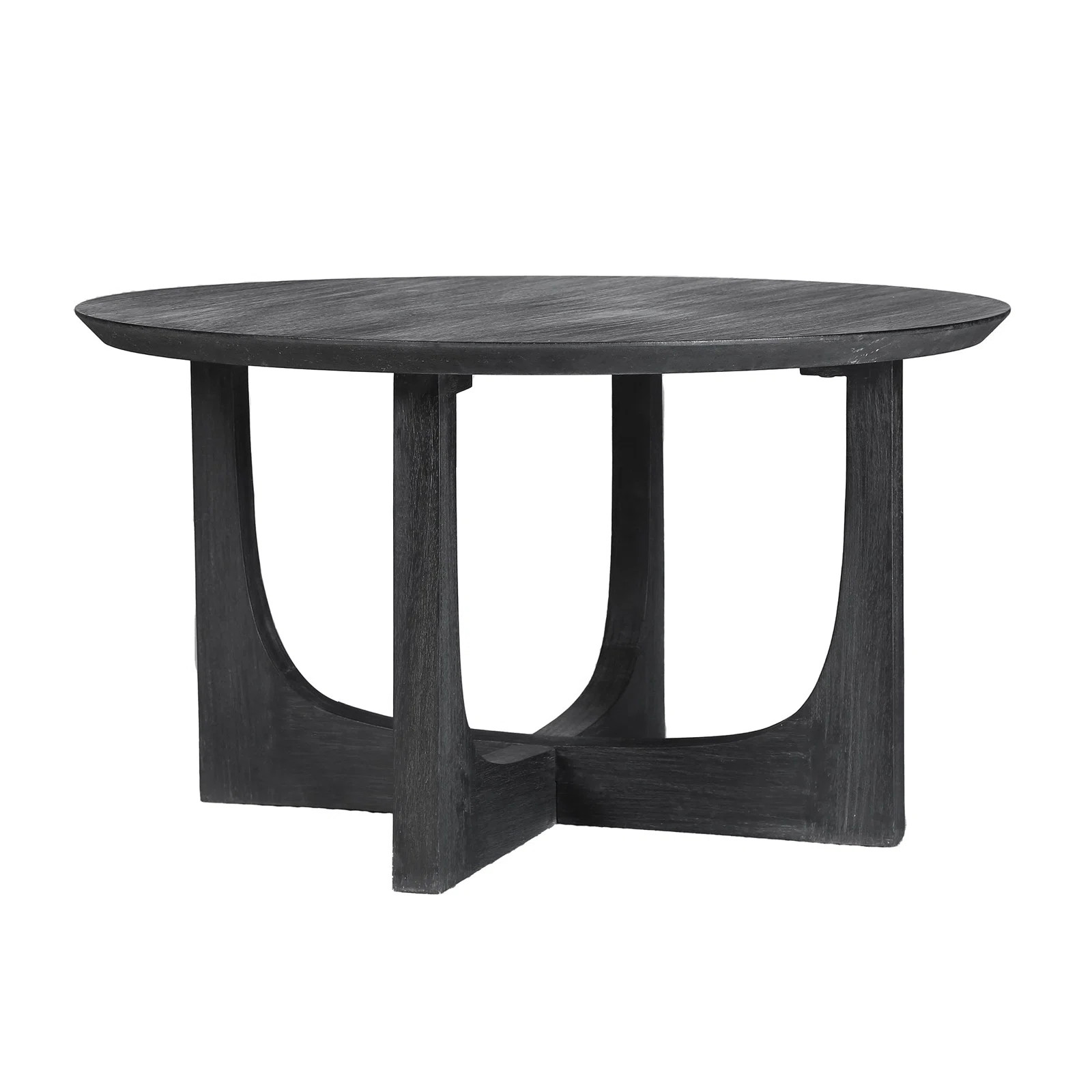 Reverse Arch Cross Legs Coffee Table | Wayfair North America