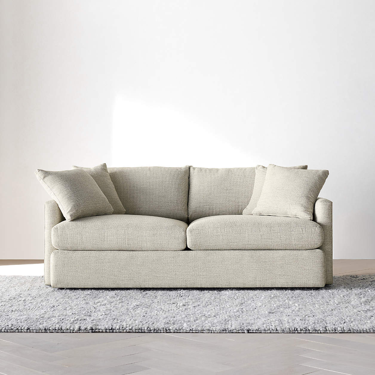 Lounge 93" Sofa + Reviews | Crate & Barrel | Crate & Barrel