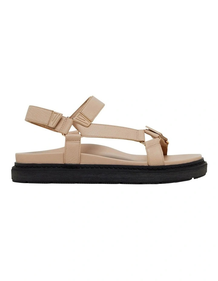 Genius Fit Sandal in Latte | Myer