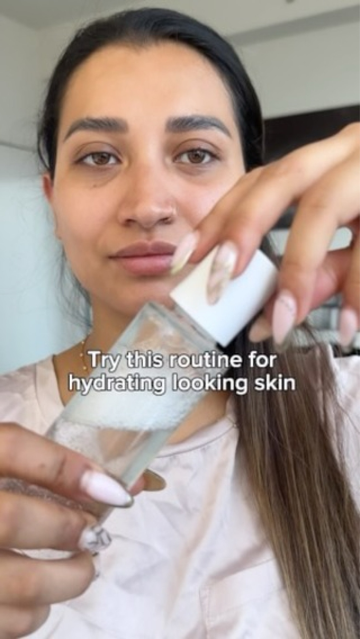 Perfect skin prep 
 Products 🔗 linked to my @ltk.creators bio 

@peachandlily toner 
@alastinskincare toner 
@lancomeofficial moisturizer 
@farmacybeauty eye cream 
@lawless lip mask 

“
•
•
•
#skincare #skincareroutine #skincareproducts #skincareaddict #skincarejunkie #skincareblogger #skin #skincarecommunity #skincareroutines #skincareblogger #viral #ugccreator #nycinfluencer #pov #girls #explore #explorepage 

•
•
•
•

#LTKVideo #LTKBeauty #LTKFindsUnder50