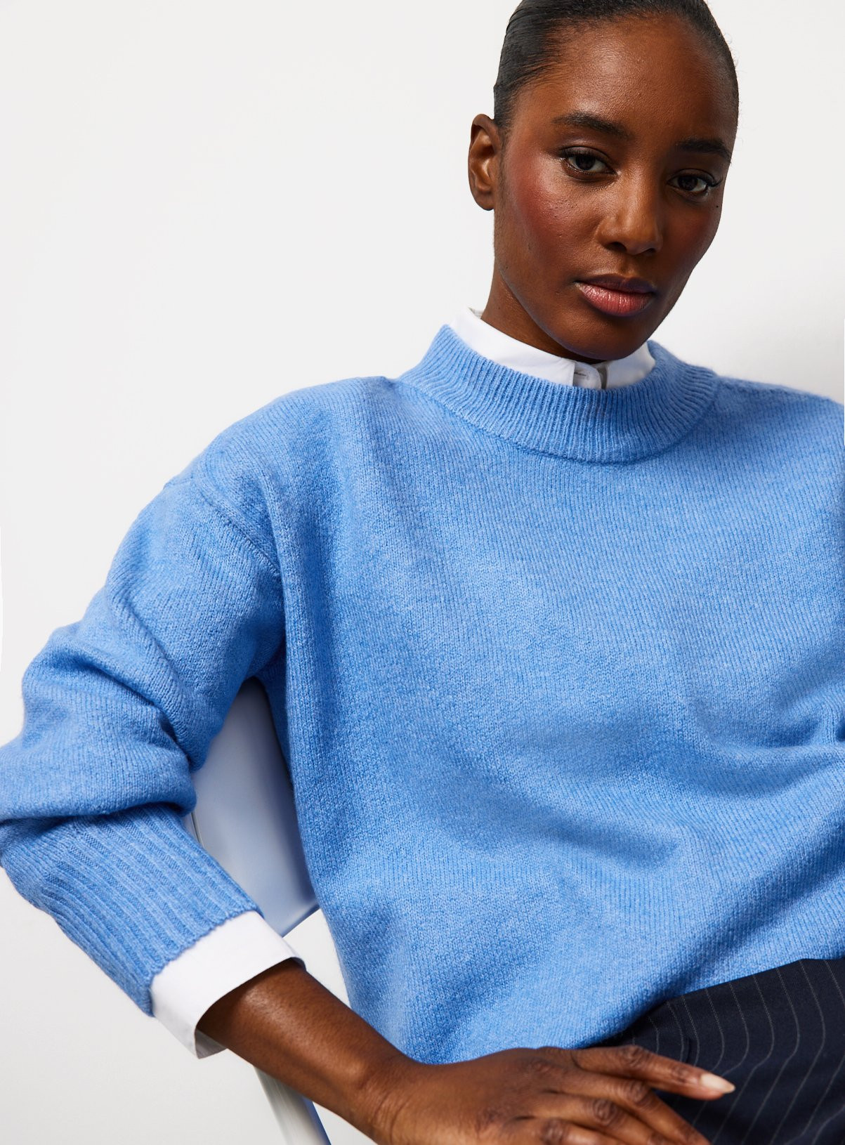 The Soft Blue Knitted Jumper 20 | argos.co.uk