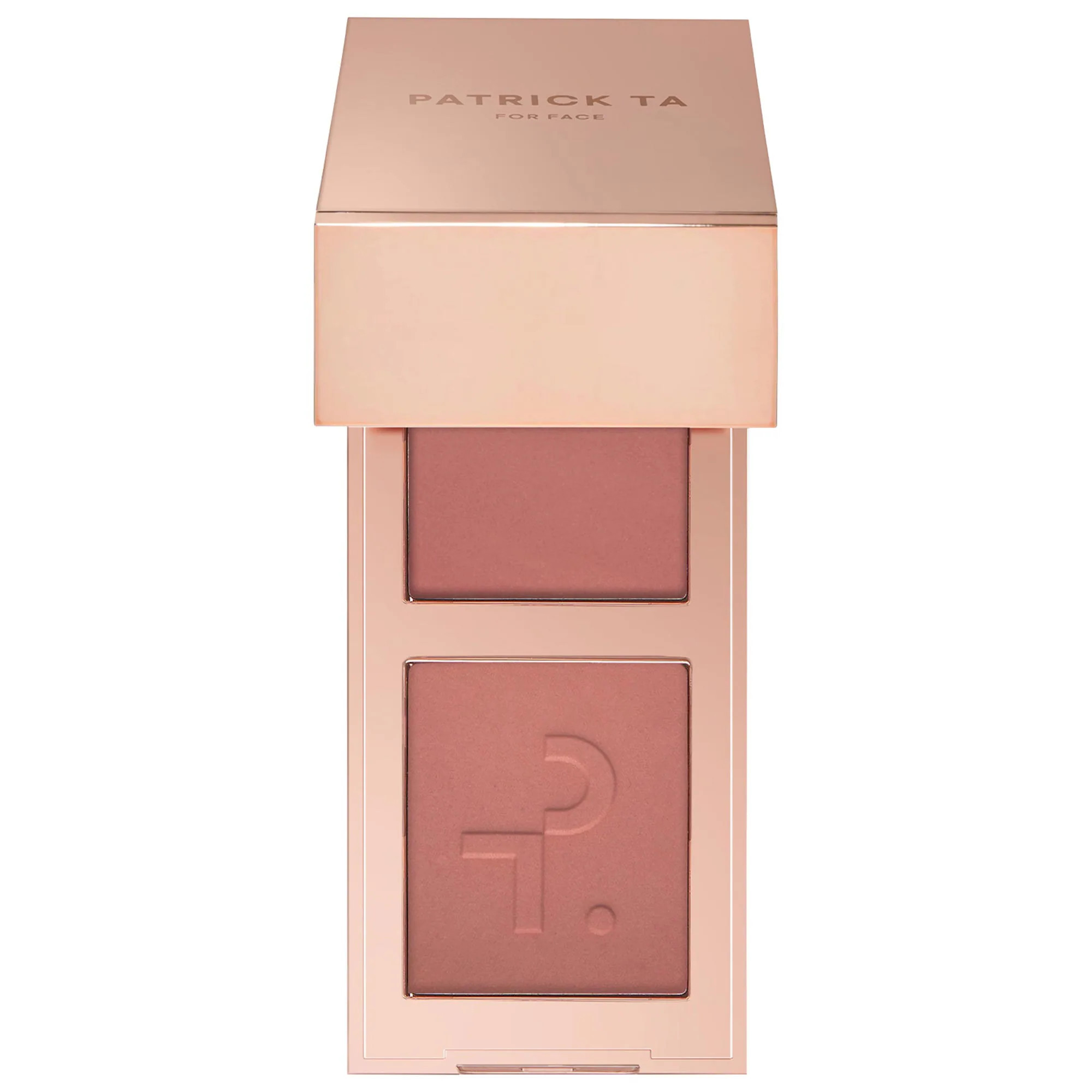 PATRICK TA Mini Major Headlines Double-Take Crème & Powder Blush Duo She's Seductive Creme .05 OZ Powder .09 OZ/Creme 1.6 G Powder 2.8 G | Sephora (US)