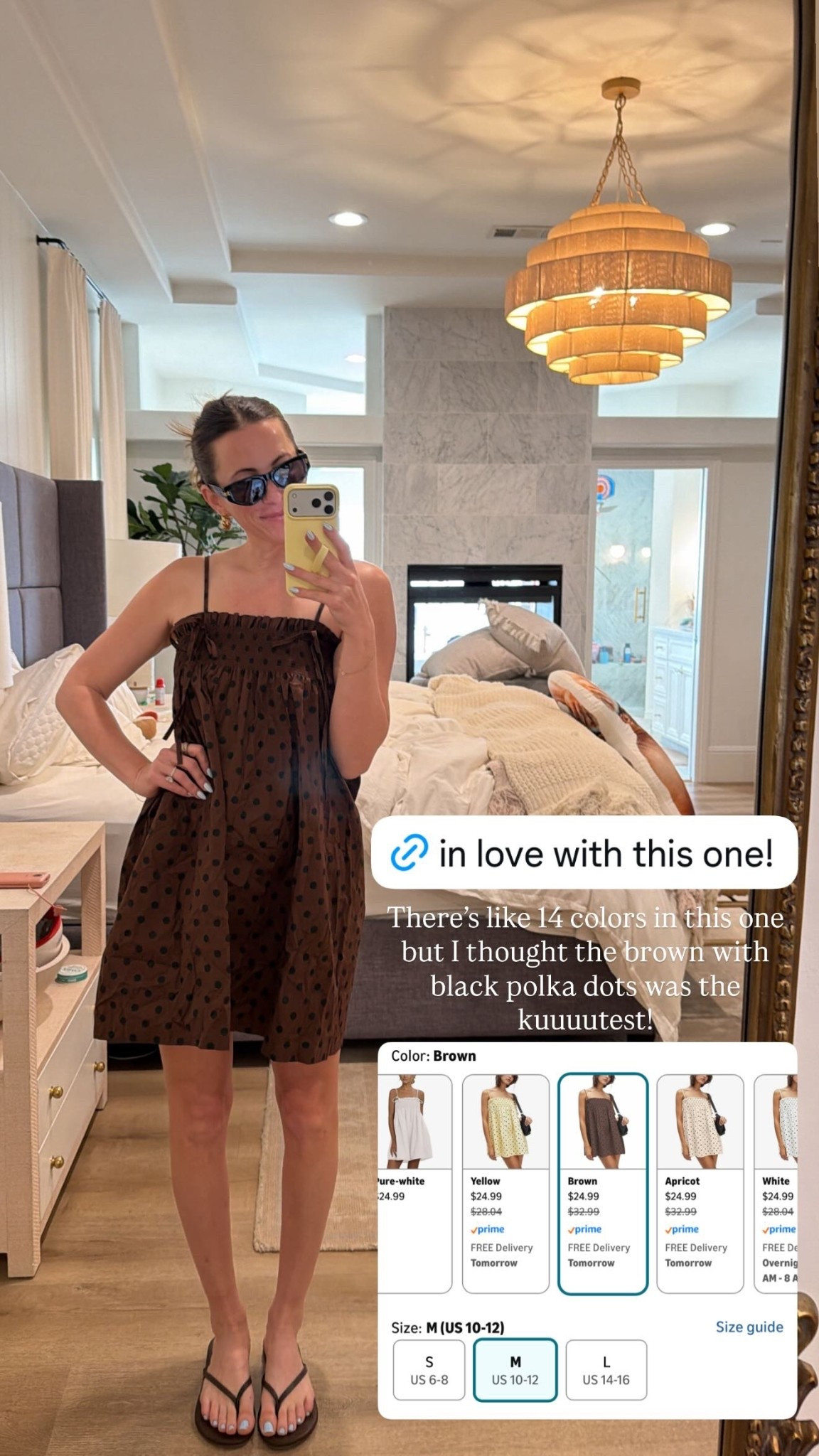 There’s like 14 colors in this one but I thought the brown with black polka dots was the kuuuutest!