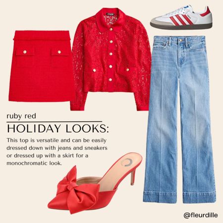 Pops of red for the holidays! 

#LTKparties #LTKSeasonal #LTKHoliday