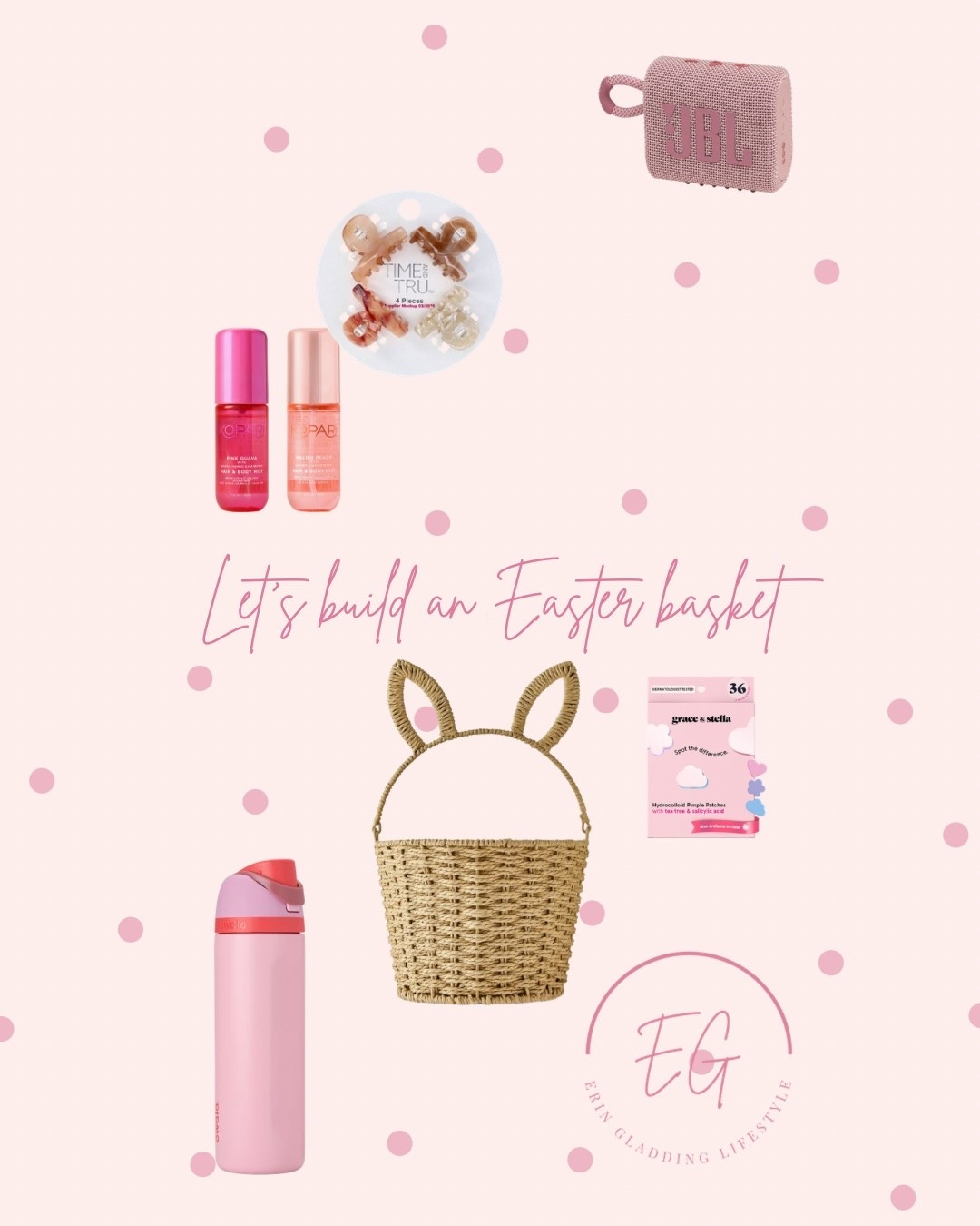 Let’s build an Easter basket!  Come back daily for a new addition- this is what we have so far. This would be perfect for a teen or tween girl- all women actually! 

#LTKSeasonal #LTKspring #LTKKids