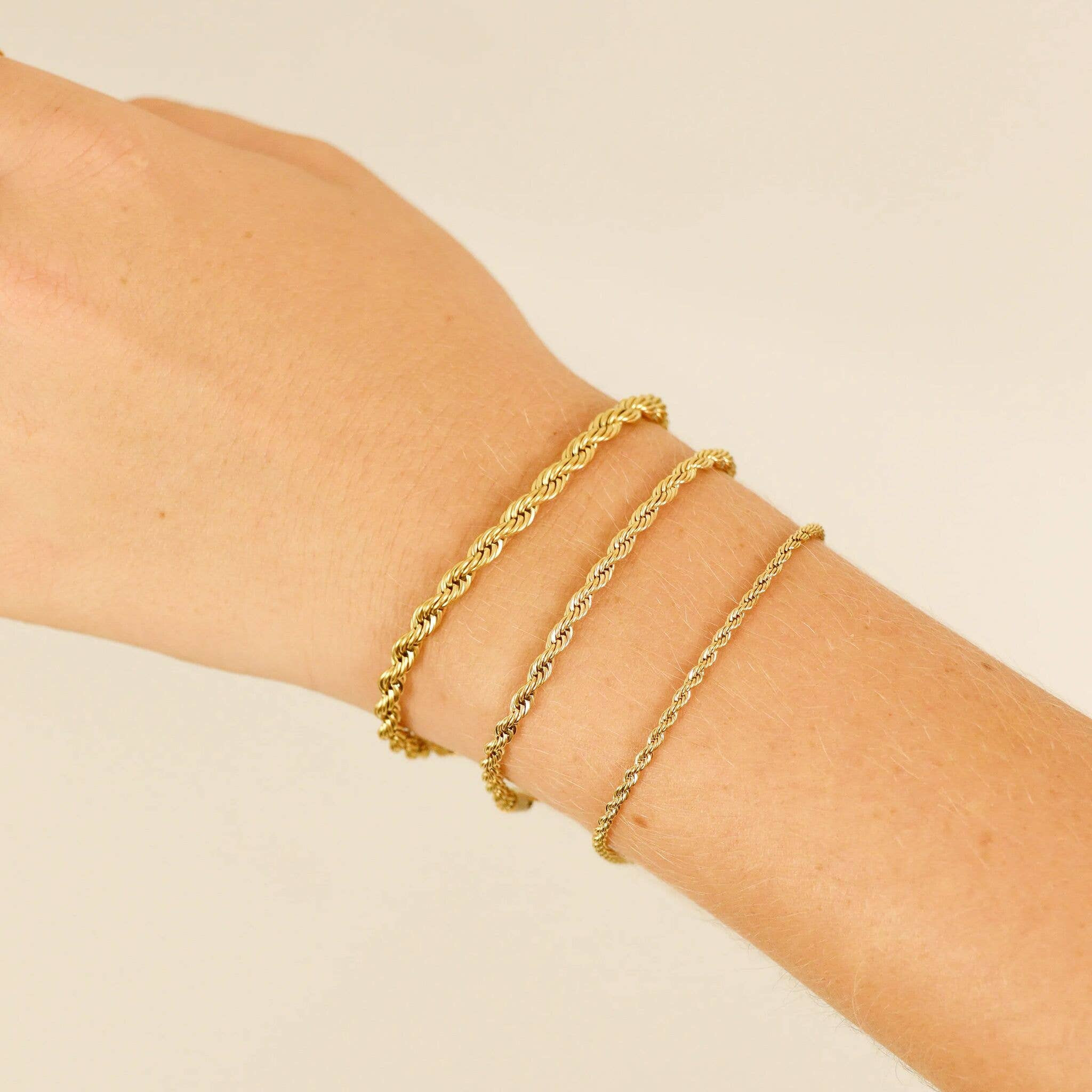 Ashley Rope Chain Bracelet | MTT Collective