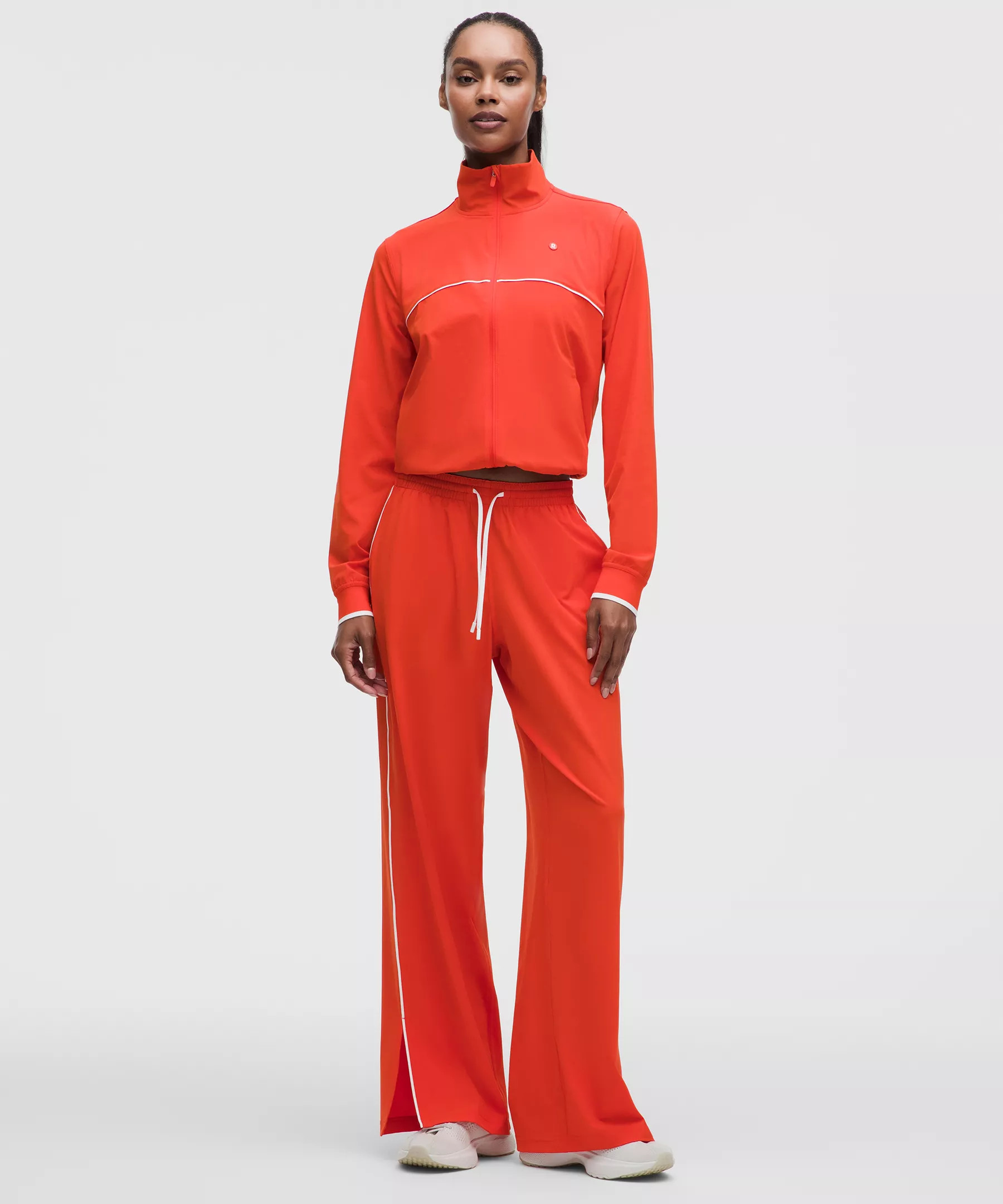 Court Rival Wide-Leg Track Pant *Regular | Women's Pants | lululemon | Lululemon (US)