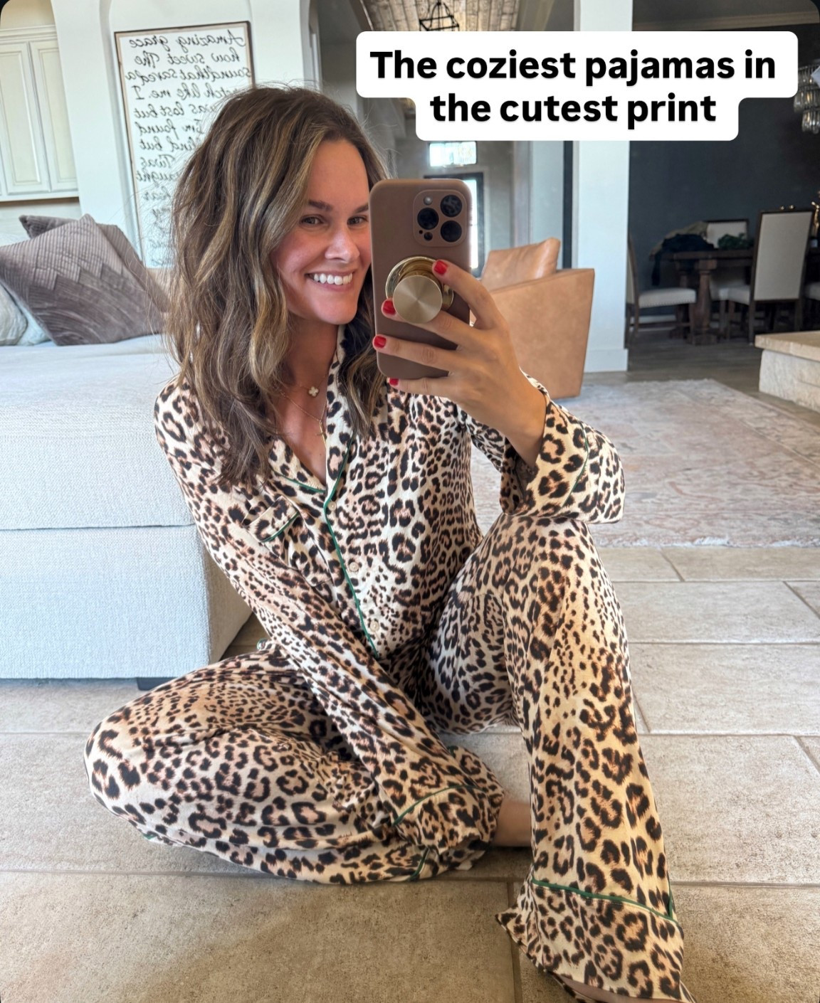 Love these pajamas! So lux and the cutest leopard print- #pajamas #aerie #casualoutfit #giftsforher 

#LTKFindsUnder50 #LTKGiftGuide #LTKHoliday