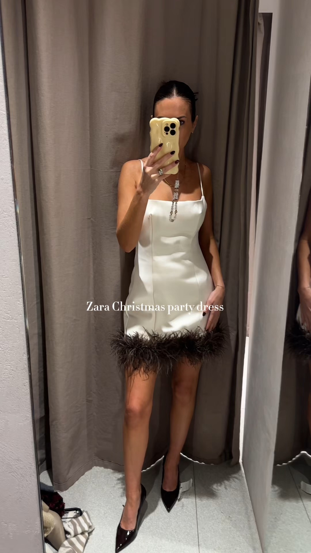 The perfect Christmas party dress

Satin dress, feather dress, party dress, Christmas party dress festival outfits, party wear

#LTKfestive #LTKpartywear