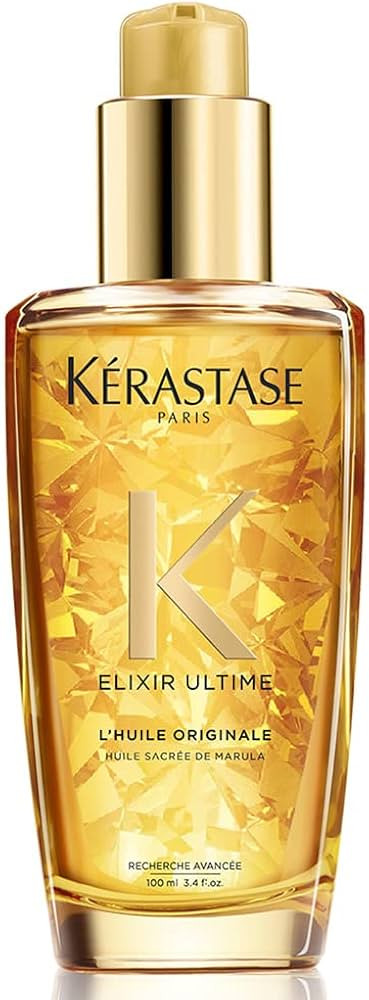 Kérastase Óleo Elixir Ultime L'Huile Originale, Todos os tipos de cabelos, Nutrição, brilho, ... | Amazon (BR)