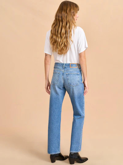 Walter François Mid-Rise Boyfriend Straight Jean | La Ligne | La Ligne