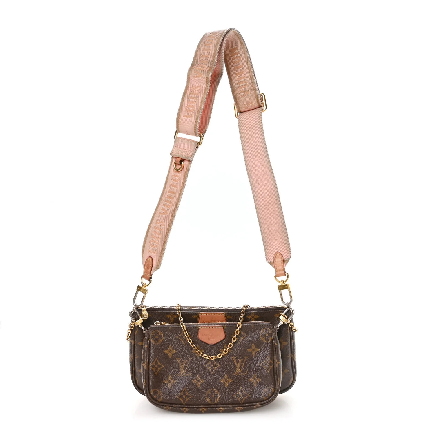 Monogram Multi Pochette Accessories Rose Clair | FASHIONPHILE (US)