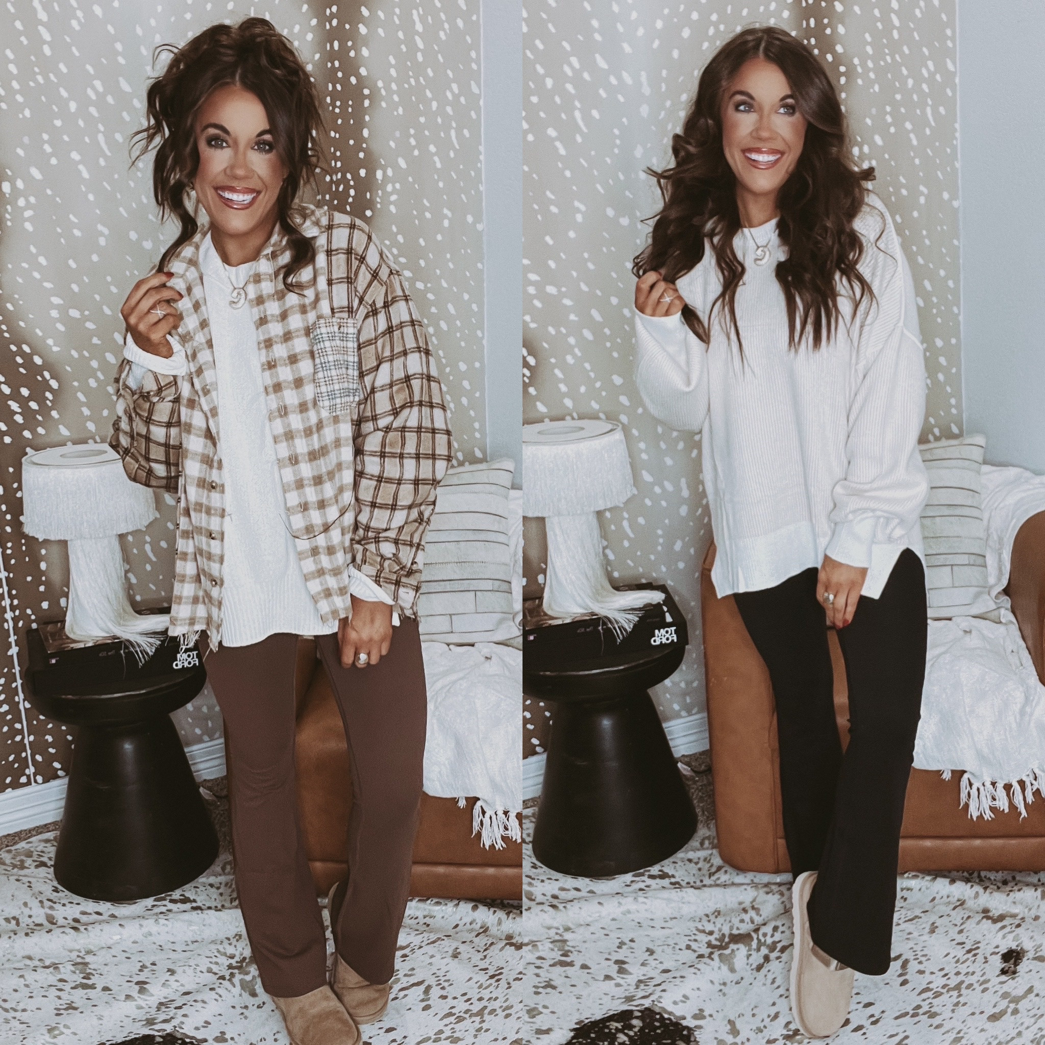 XS leggings. S sweaters 

#LTKStyleTip #LTKSaleAlert #LTKFindsUnder50