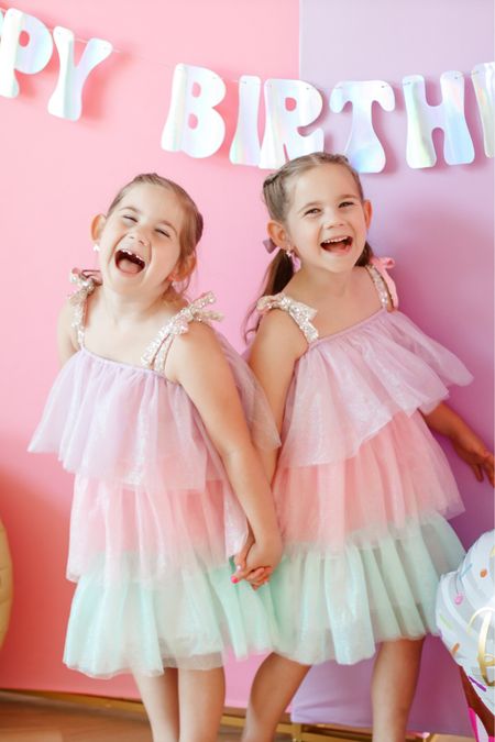 Lily & Layla’s dresses were perfect for their baking birthday party! I said they looked like little cupcakes 🧁

#LTKParties #LTKFamily #LTKKids