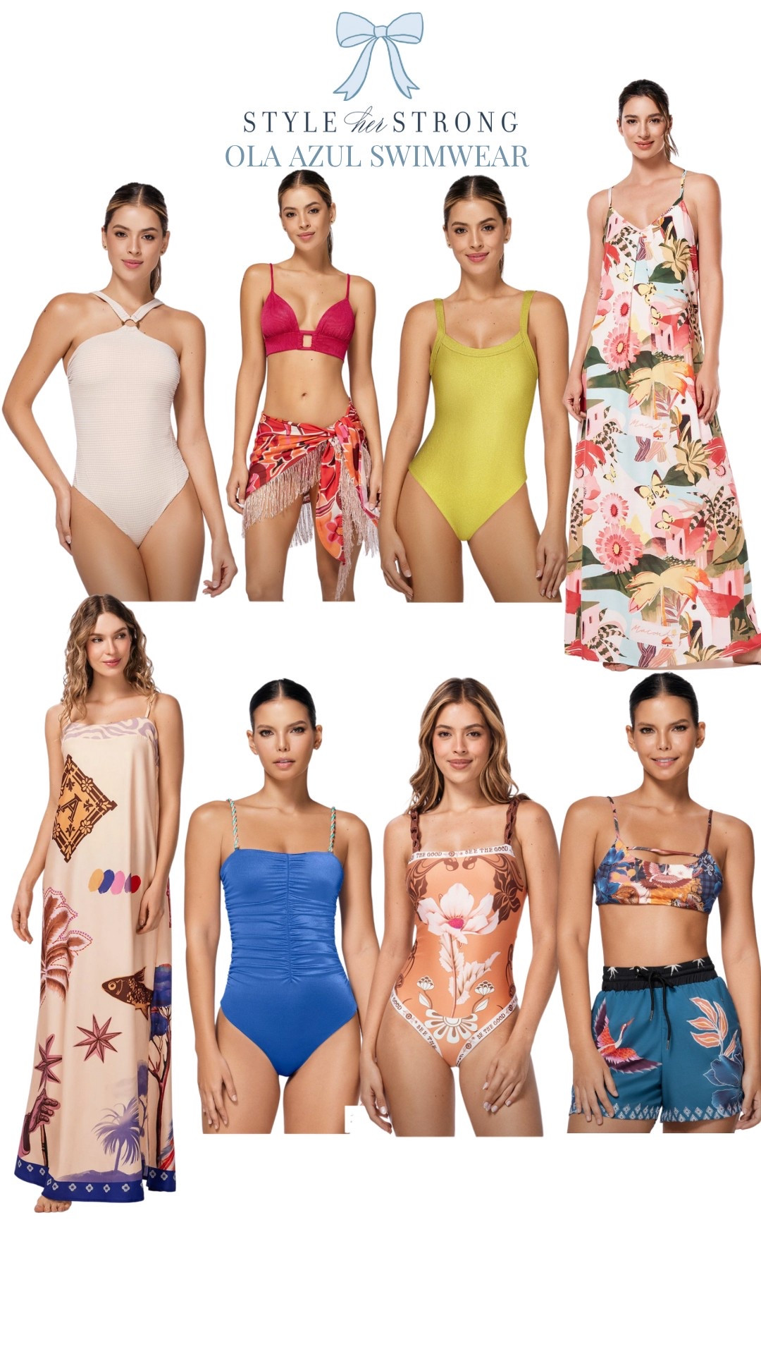 Ola Azul swimwear, beach outfit, vacation outfit, swimsuit, resort wear 

#LTKSwim #LTKTravel #LTKSeasonal