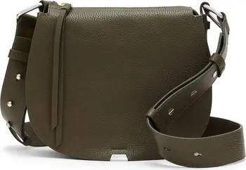 Captain Round Leather Crossbody | Nordstrom