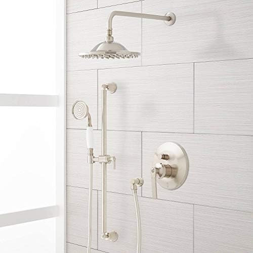 Signature Hardware 942309-10-1.8 Cooper Pressure Balanced Shower System with 10" Rain Shower Head... | Amazon (US)