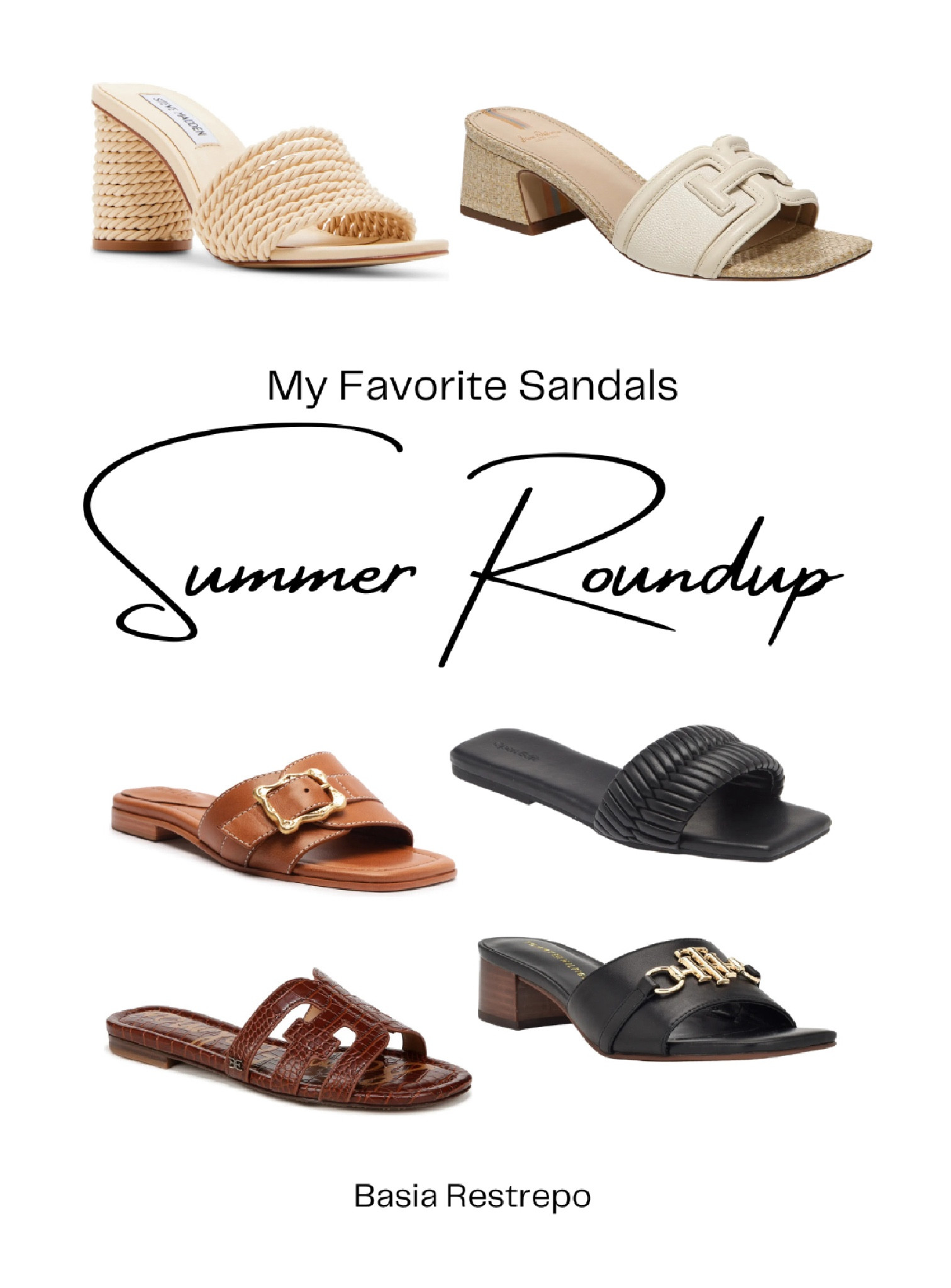 Summer sandal round up 

#LTKStyleTip