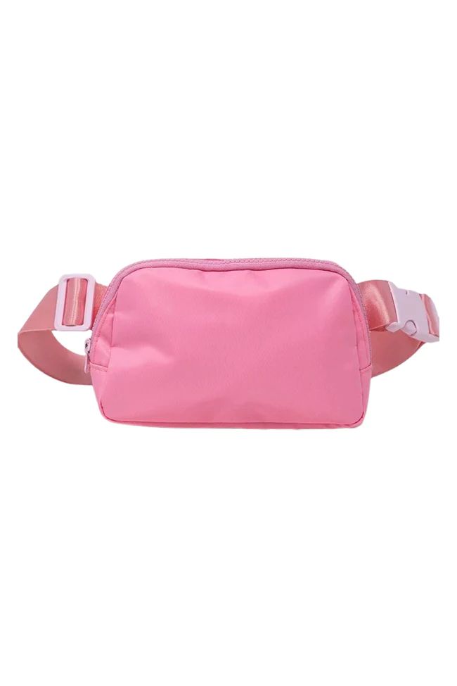 Places To Go Pink Belt Bag | Pink Lily