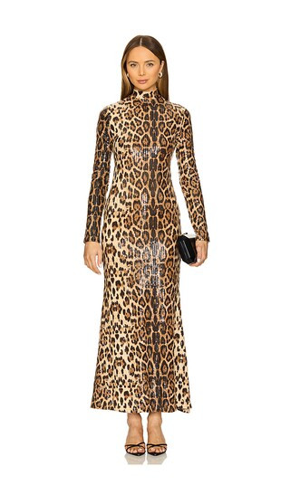 Saylor Maxi Dress in Leopard | Revolve Clothing (Global)