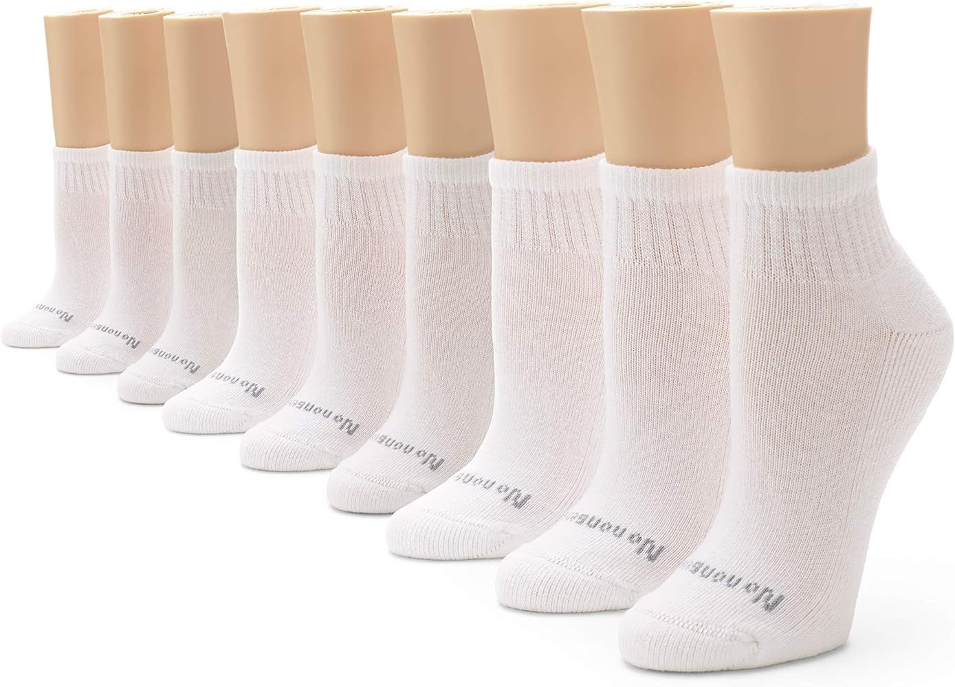 No Nonsense Women's Ahh Said The Foot Quarter Top Sock Half Cushion | Amazon (US)