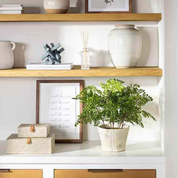 18" x 15" Artificial Fern Plant in Pot - Threshold™ designed with Studio McGee | Target