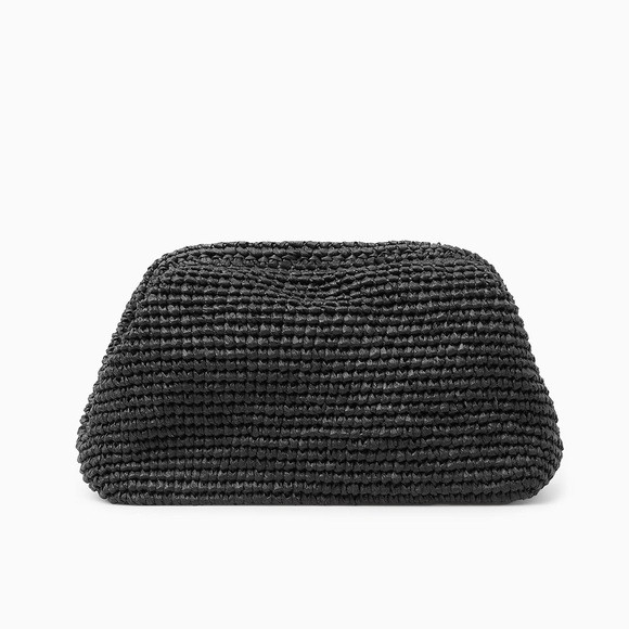 COS Raffia Framed Clutch | Poshmark