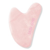 Skin Gym Rose Quartz Crystal Sculpty Heart Gua Sha Tool | Ulta