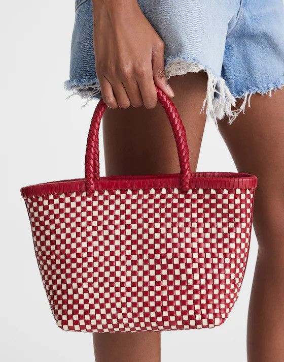 The Signature Woven Mini Tote | Madewell