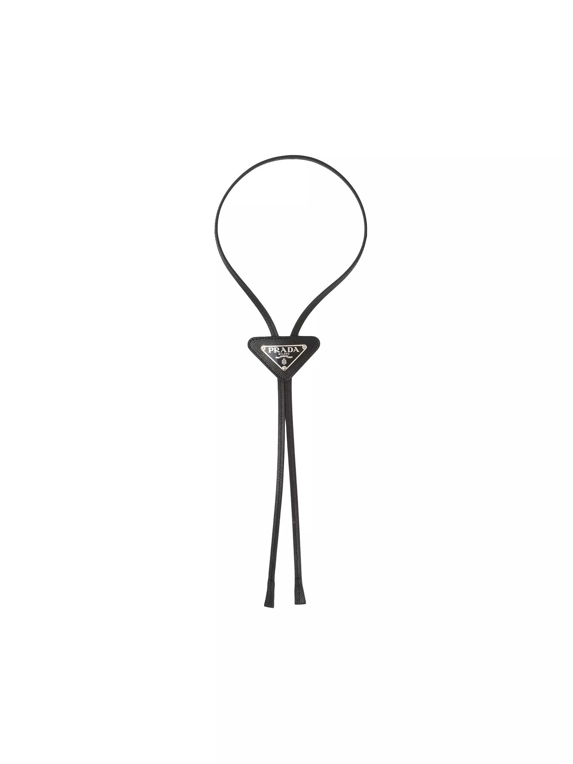 PradaSaffiano Leather Bolo Tie | Saks Fifth Avenue