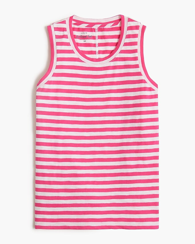 Striped girlfriend tank top | J.Crew Factory