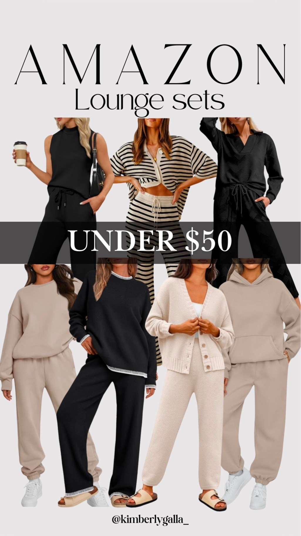 The best Amazon lounge sets under $50! Affordable Amazon Finds, travel, comfort, chic and stylish. #LTKStyleTip

#LTKTravel #LTKFindsUnder50